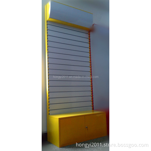 Slatwall Gondola Spermarket Shelving